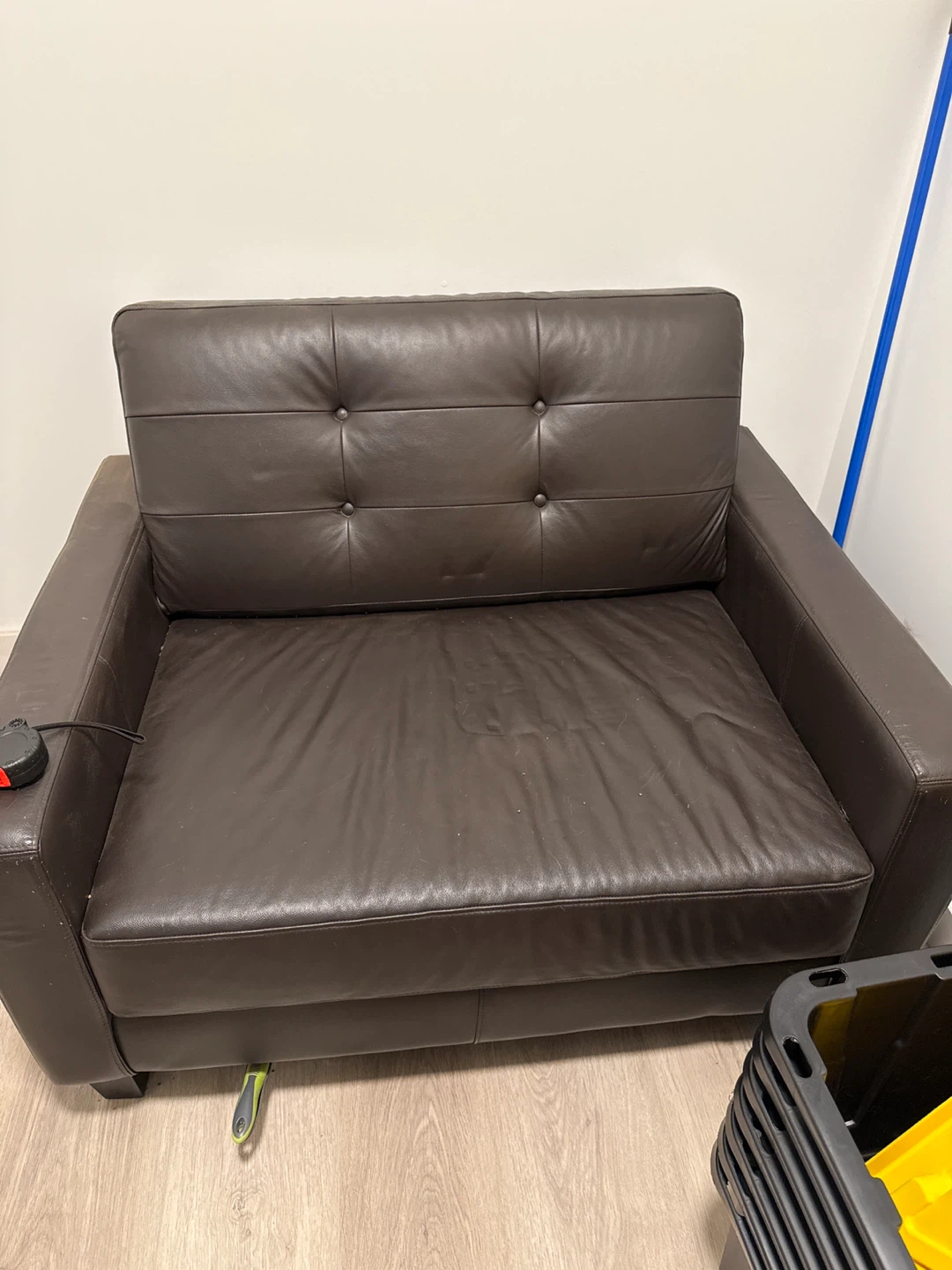 Brown Leather Armchair