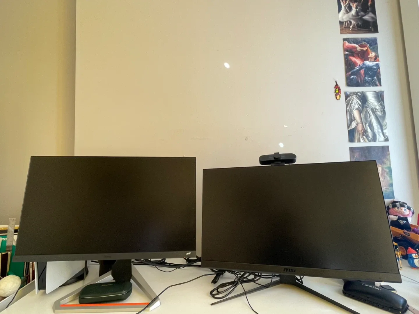 2 Monitors MSI & BenQ,  Acer Predator Desktop + Speakers image indicator(6)