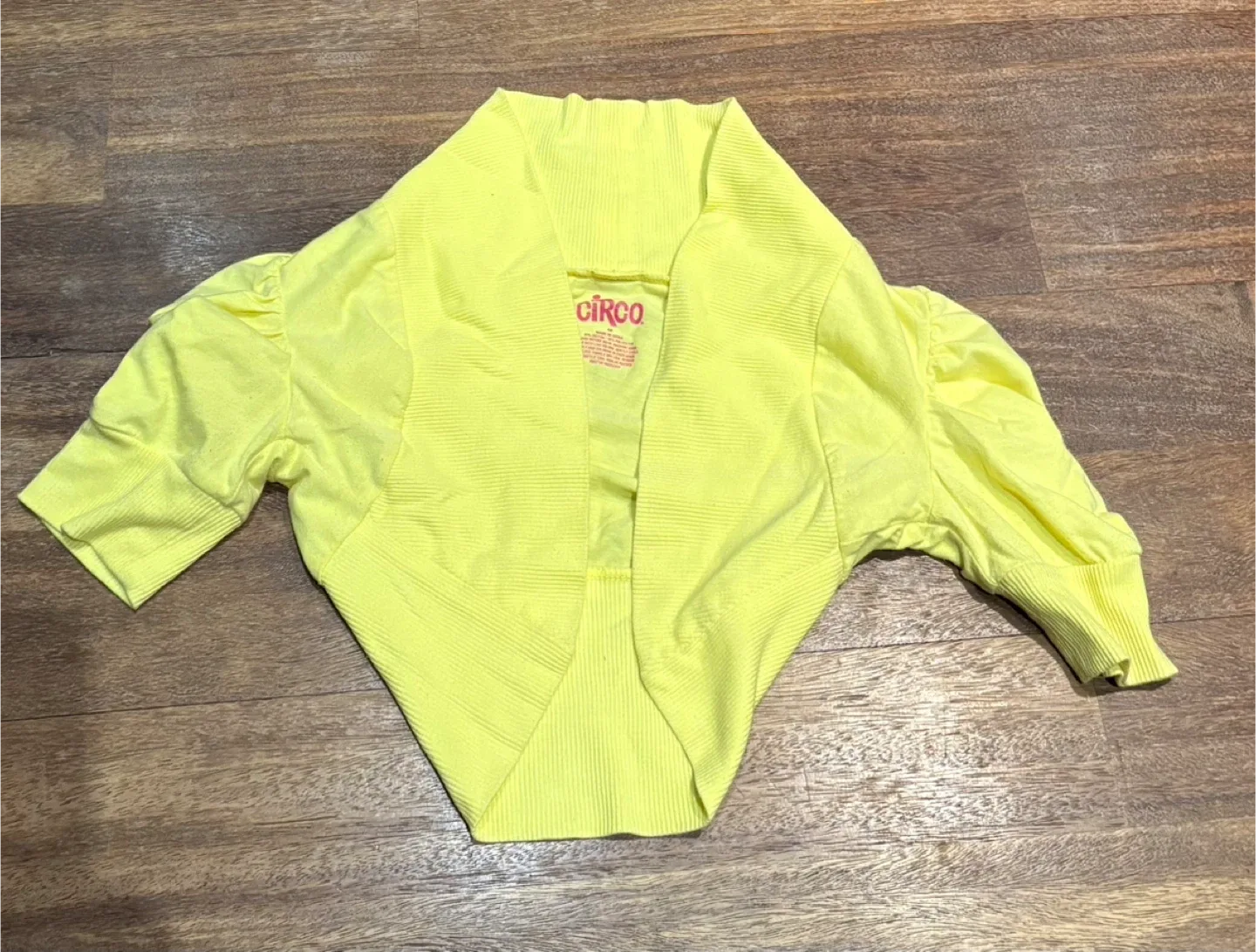 Circo Yellow Cardigan - Size M