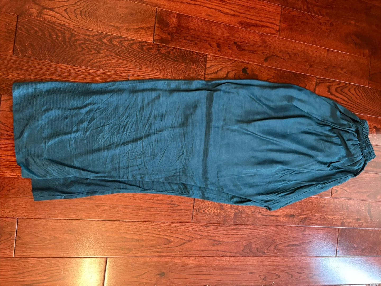 Teal Embroidered Pakistani Suit - photo 4