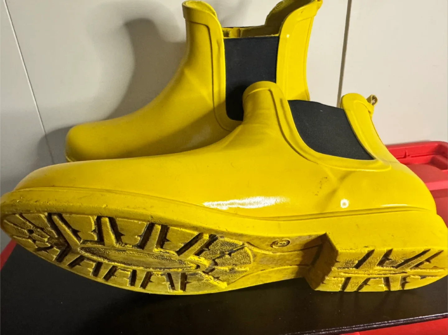 Old Navy Yellow Rain Boots image indicator(3)