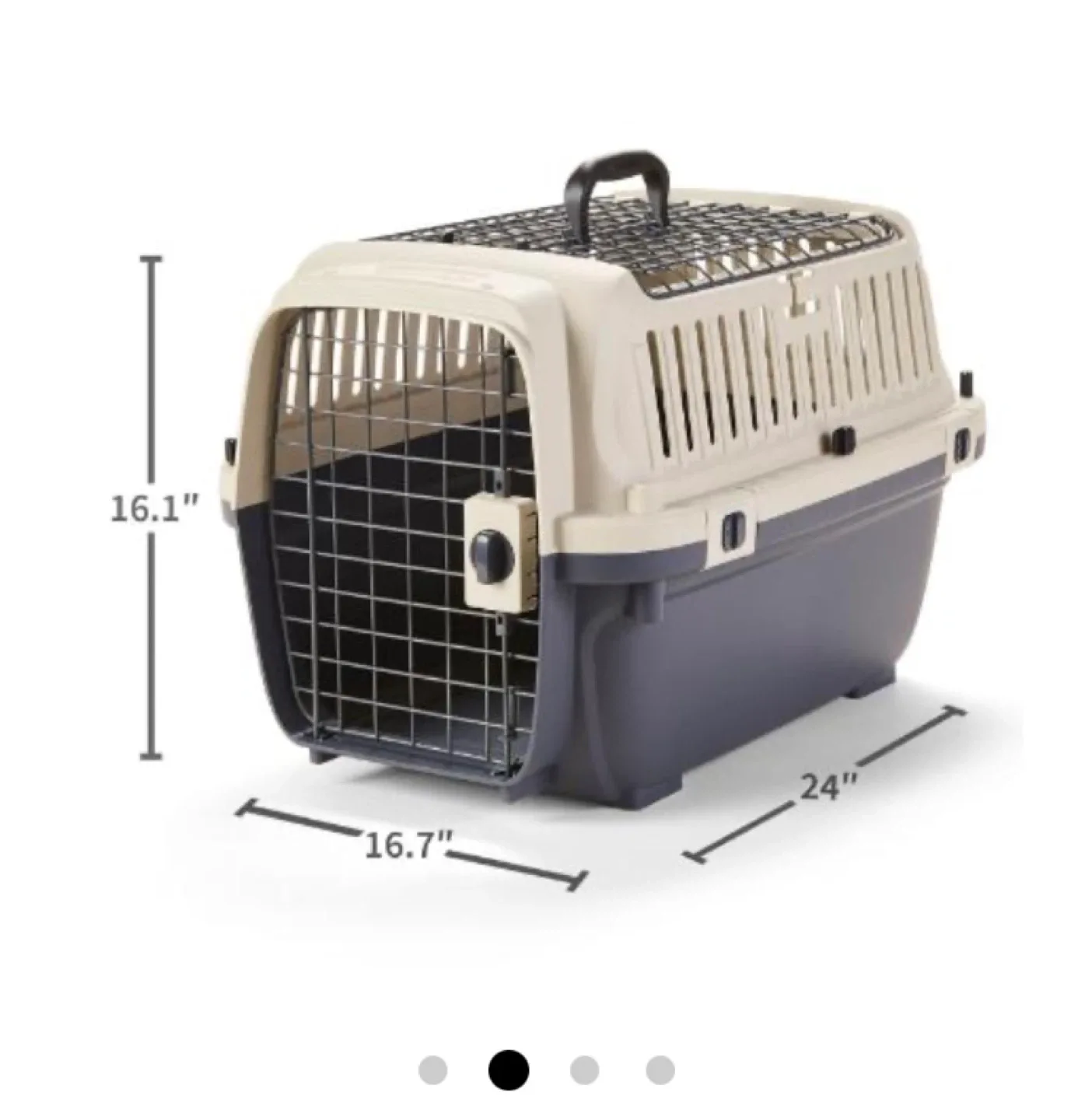 Essentials Pet Carrier Kennel image indicator(2)