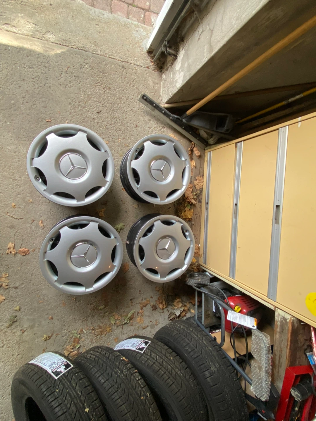 Mercedes-Benz Black Steel Wheels ALL 4 - photo 2