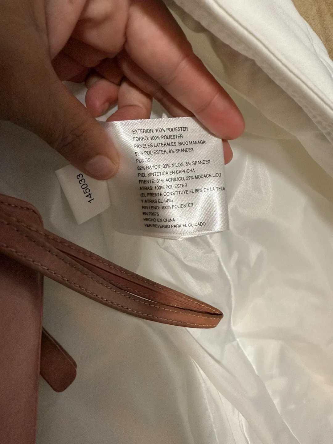 NWT Michael Michael Kors White Winter Coat XS image indicator(5)