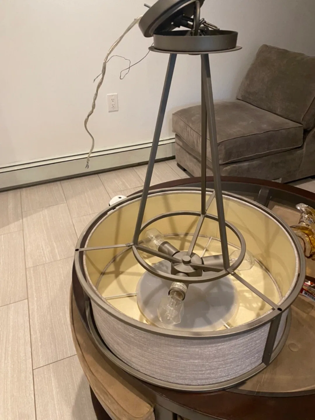 Drum Pendant Light image indicator(4)