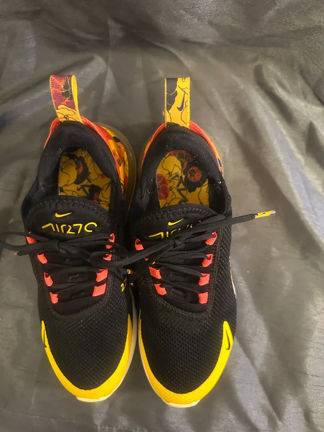 Nike Air Max 270 Black/Yellow Shoes image indicator(2)