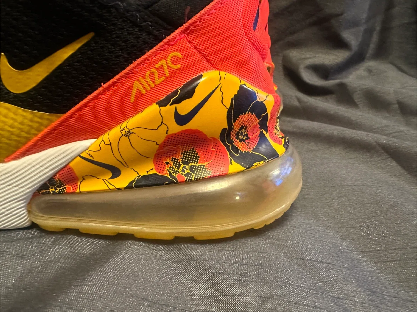 Nike Air Max 270 Black/Yellow Shoes image indicator(6)