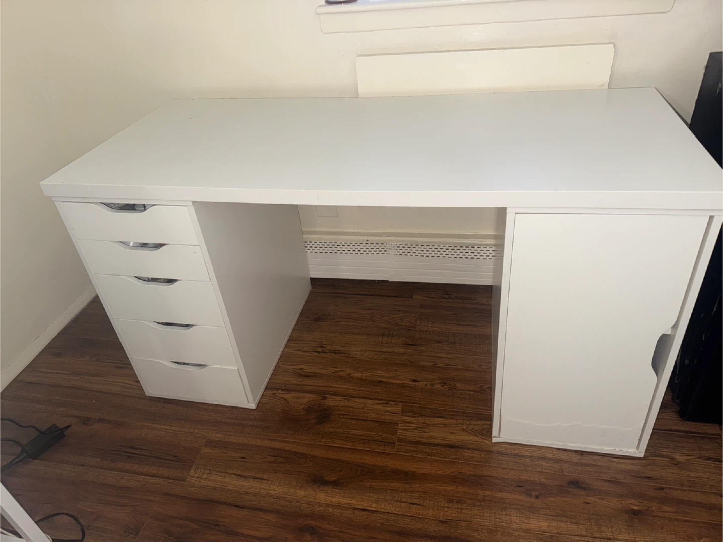 IKEA Desk with Drawers + Chair – Good Condition