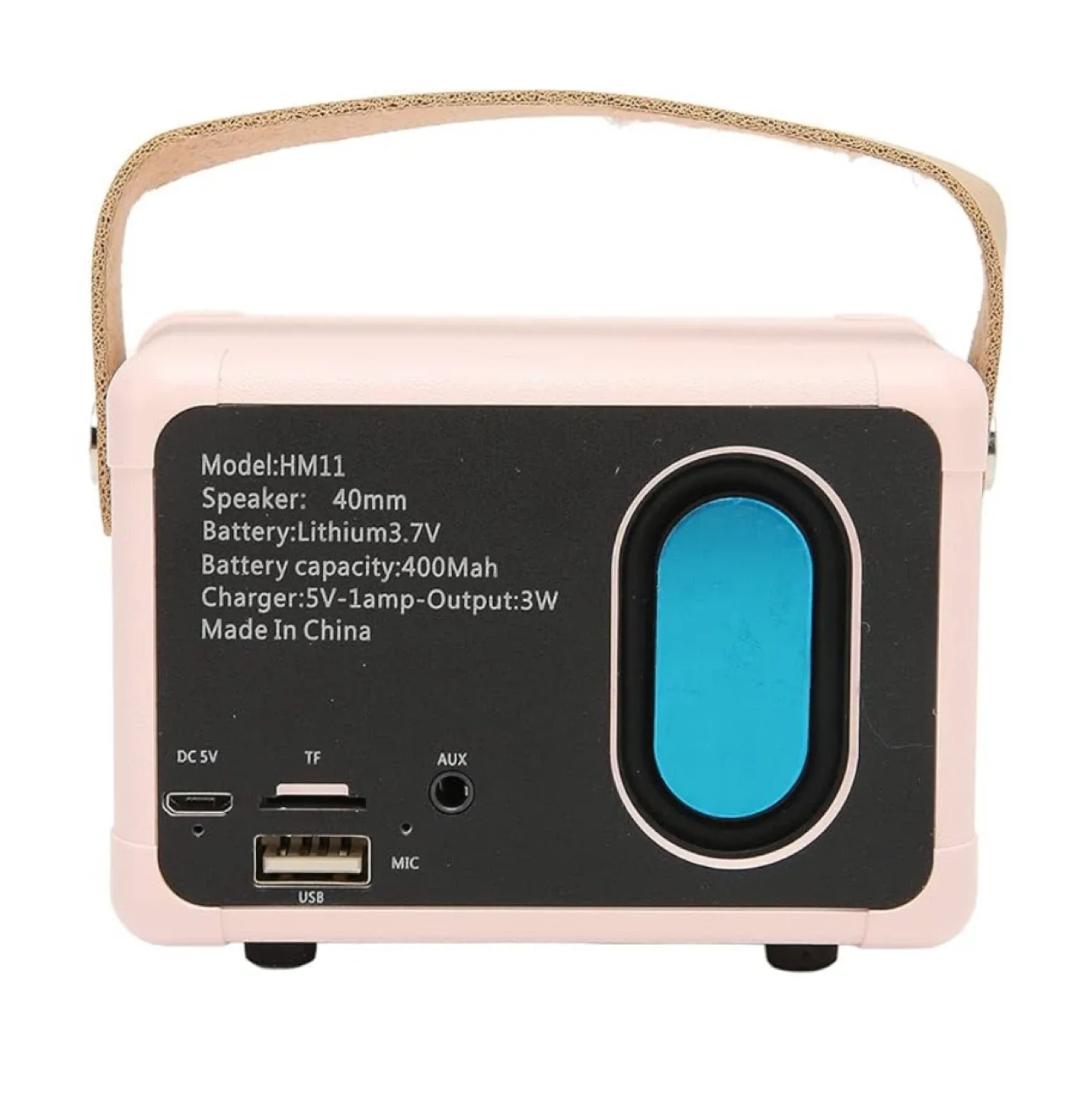 🥕🥕🥕HM11 Portable Wireless Speaker - Retro Pink 🥕🥕🥕 image indicator(6)