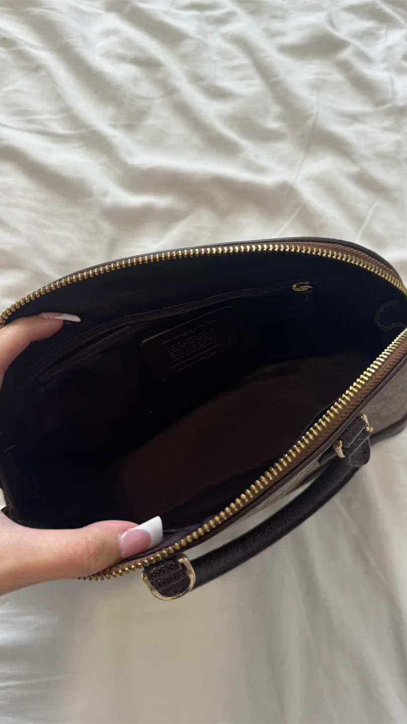 Coach Dome Satchel Handbag image indicator(3)