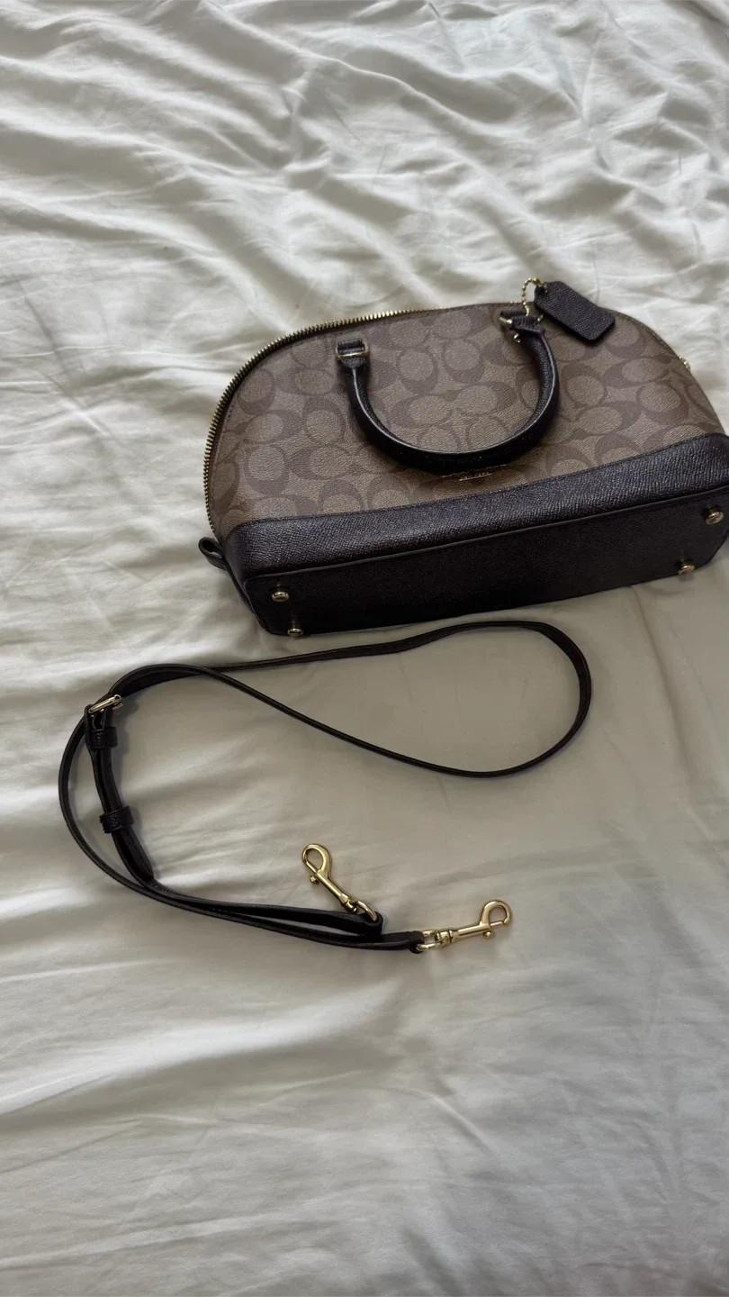 Coach Dome Satchel Handbag image indicator(4)