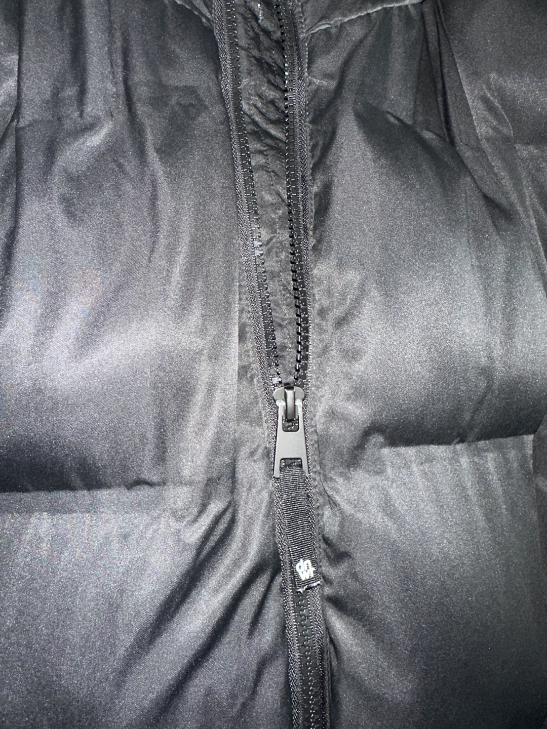 Zara Black Puffer Vest XL - photo 2
