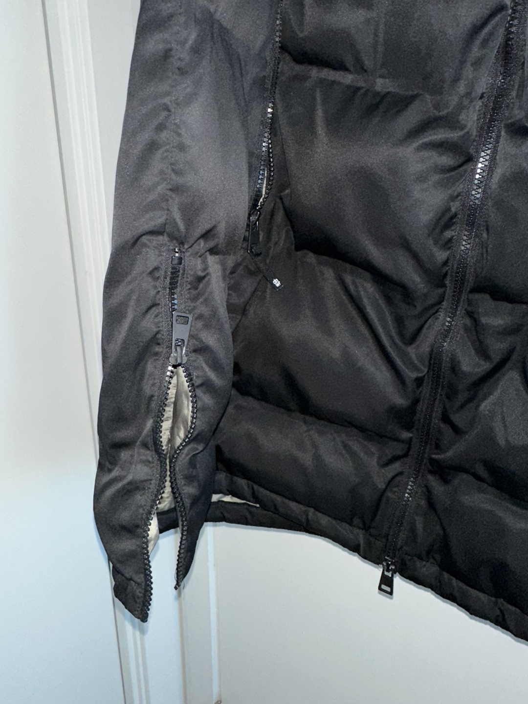 Zara Black Puffer Vest XL - photo 4