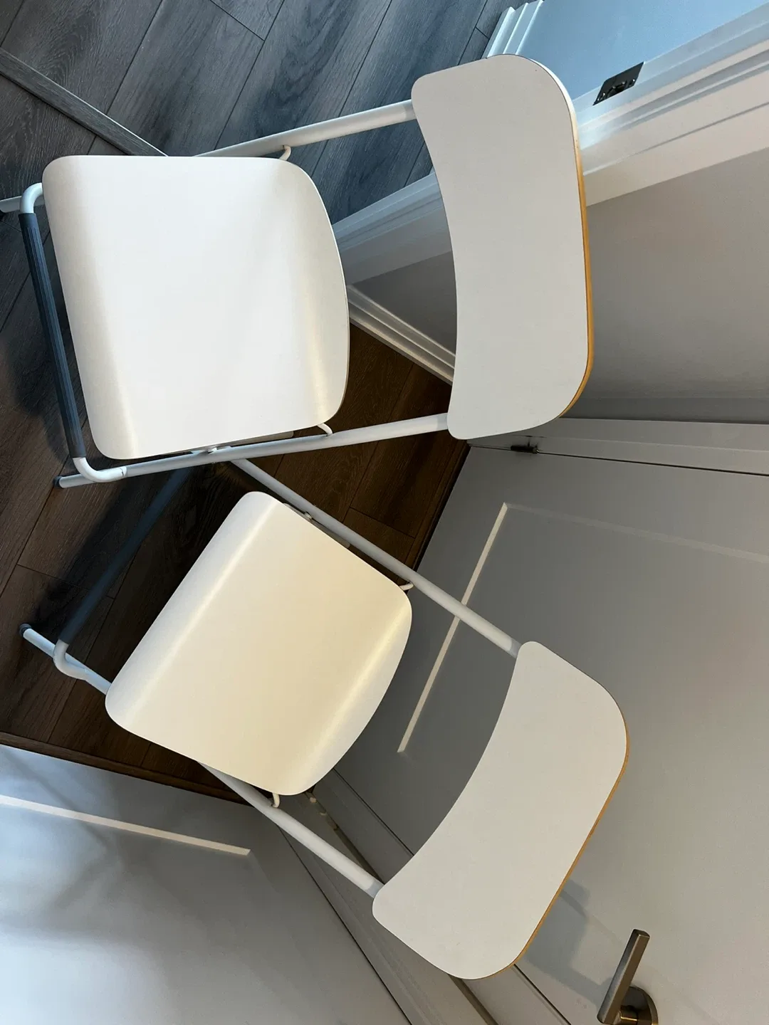 Foldable bar stool x2 image indicator(2)