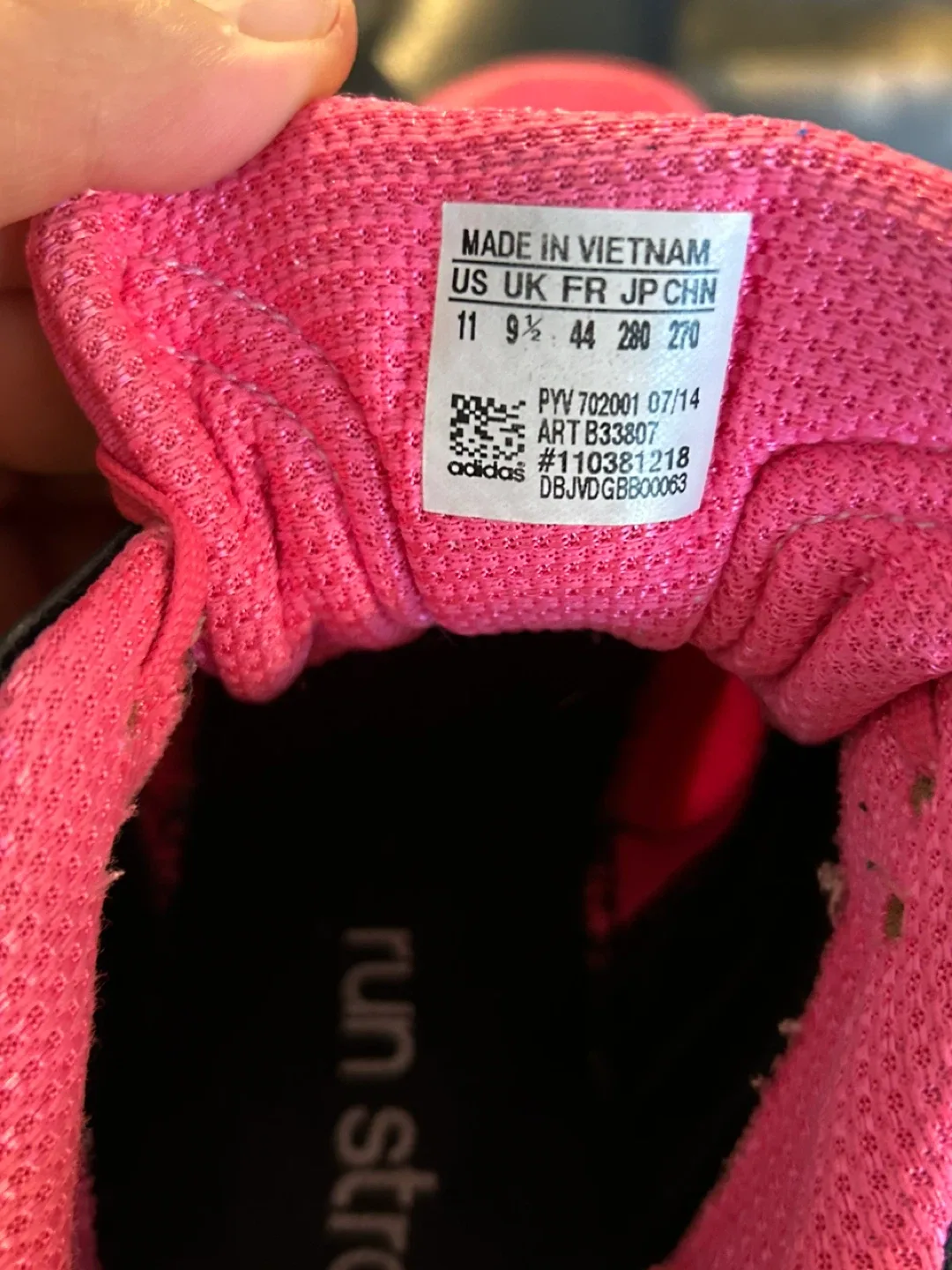 Adidas Adiprene+ Pink Running Shoes image indicator(10)