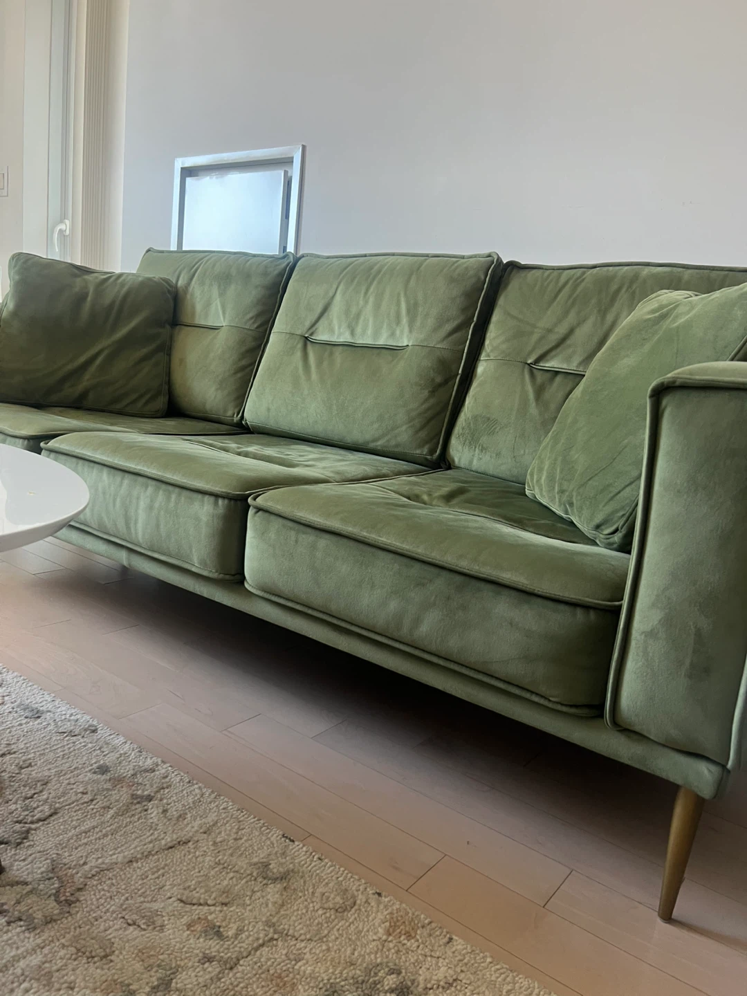 Ashley Macleary Sofa - Olive Green