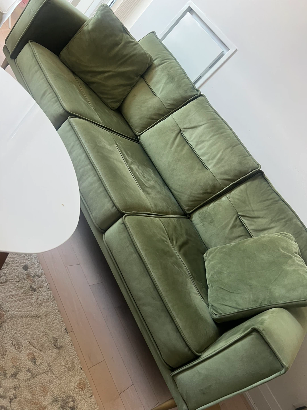 Ashley Macleary Sofa - Olive Green - photo 2