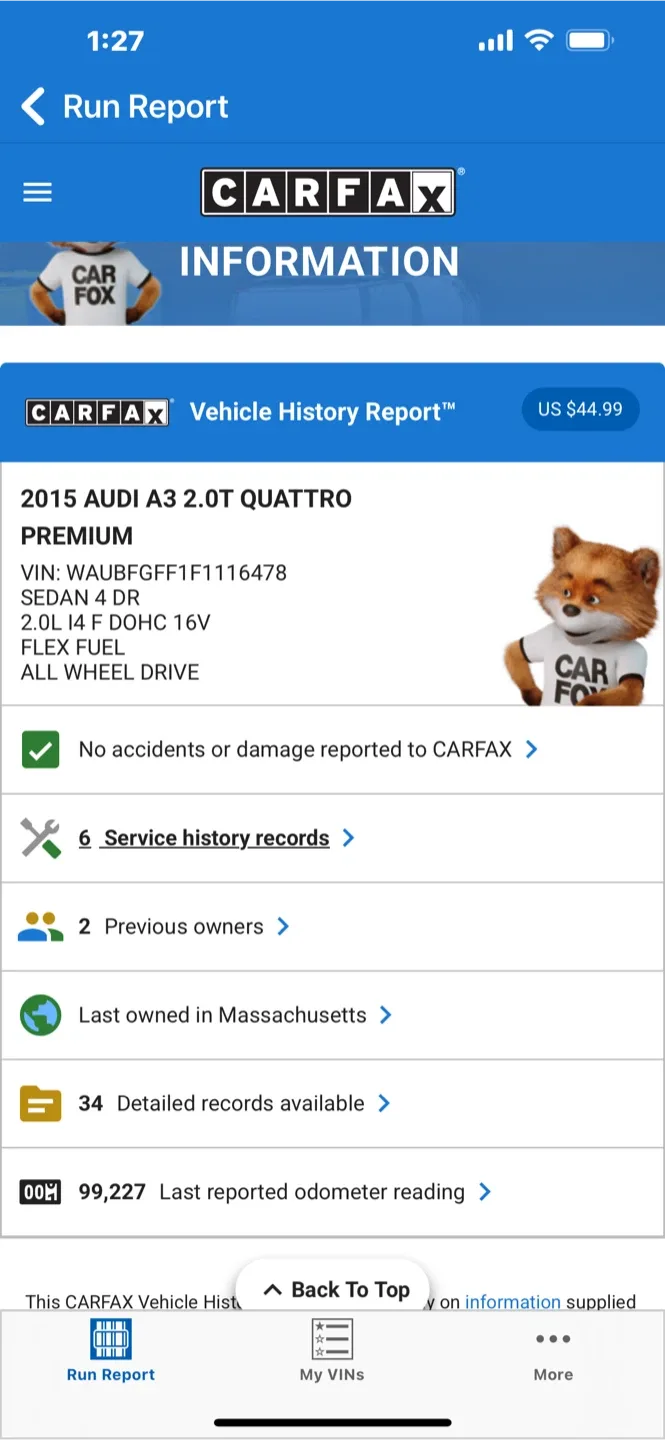 Audi A3 Black Sedan image indicator(8)