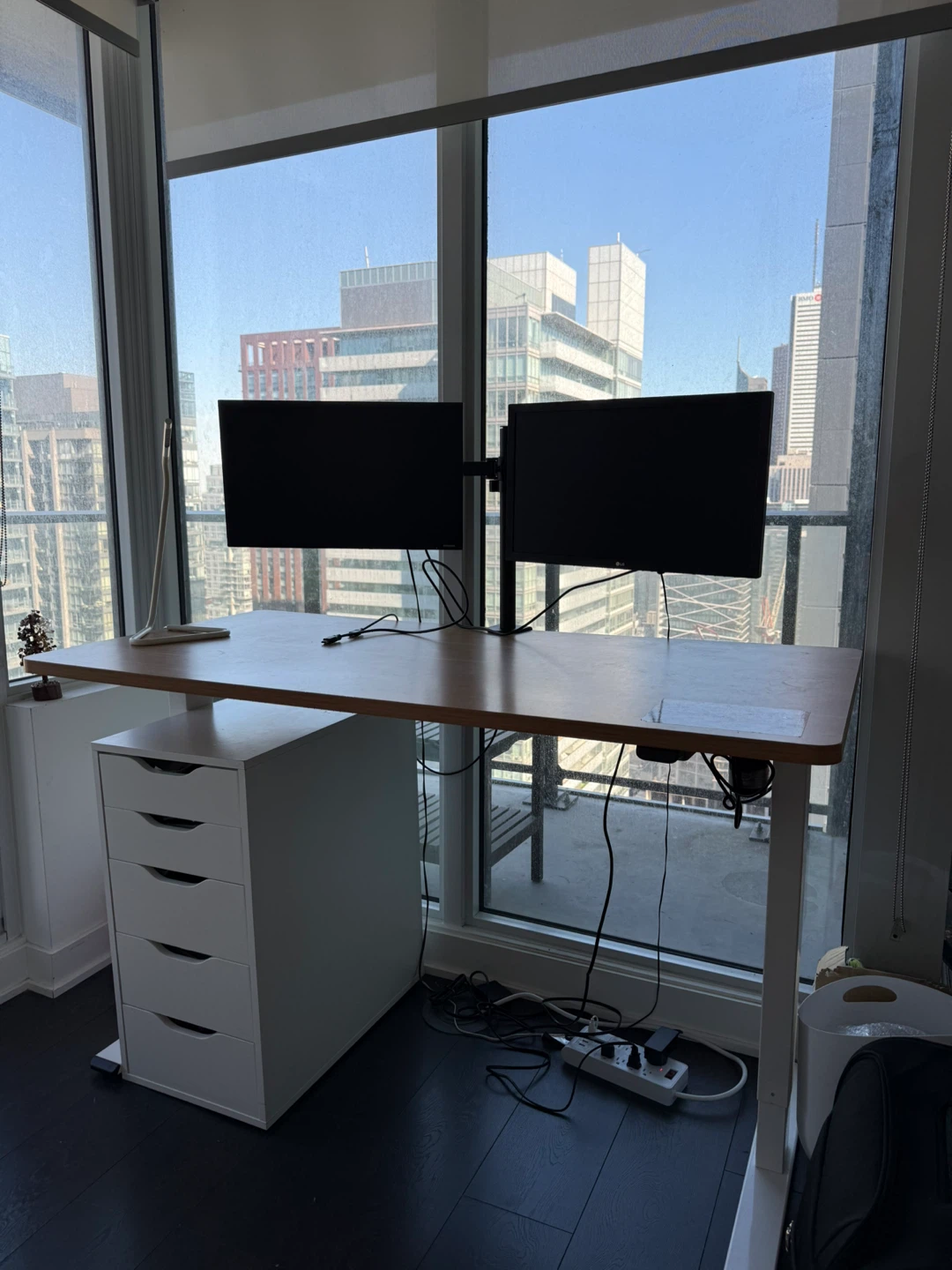 Home Office Setup With Standing Desk - photo 4