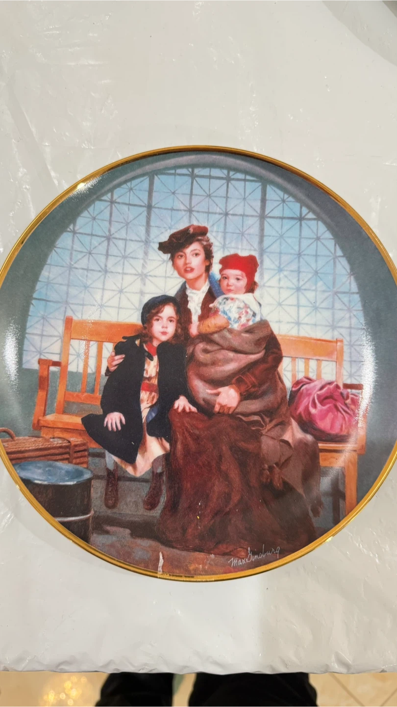 The Ellis Island Plate: A New Beginning