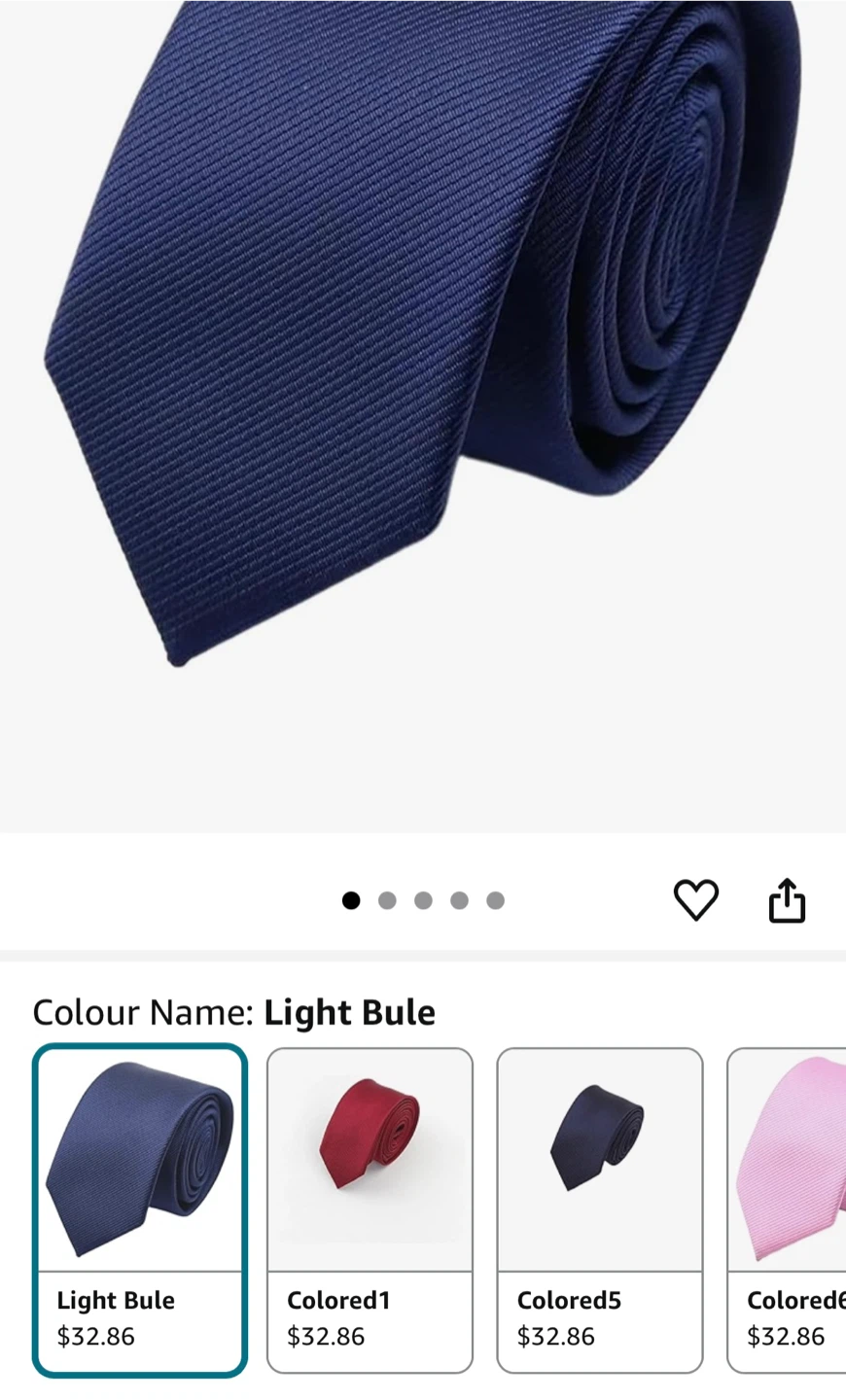 Navy Blue Men's Tie - Brand New - photo 2