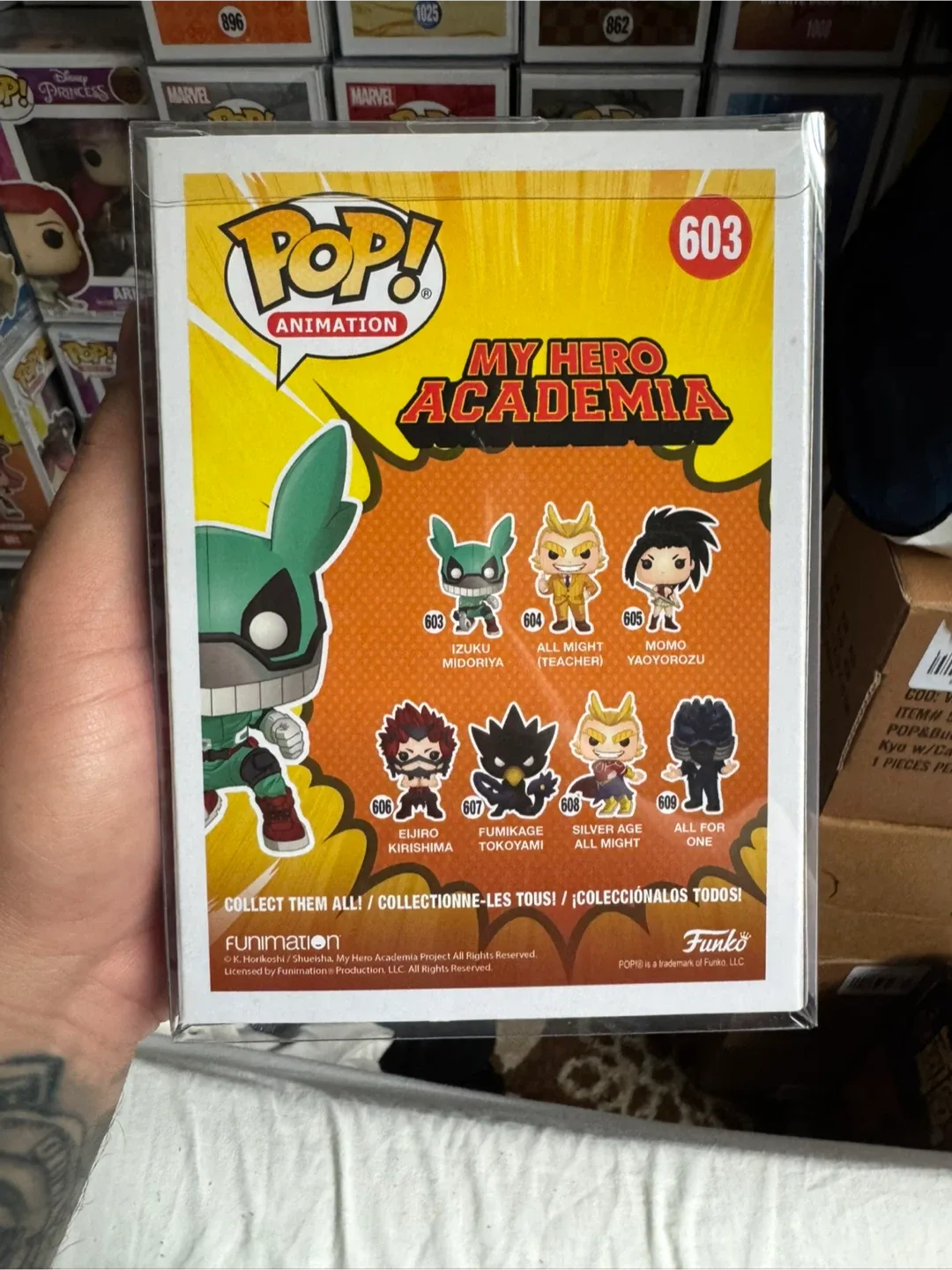 Funko Pop! Animation My Hero Academia Izuku Midoriya #603 image indicator(3)
