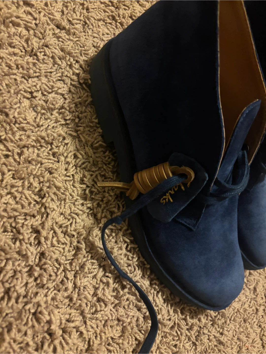 Clarks Desert Boot - Blue Suede - photo 4
