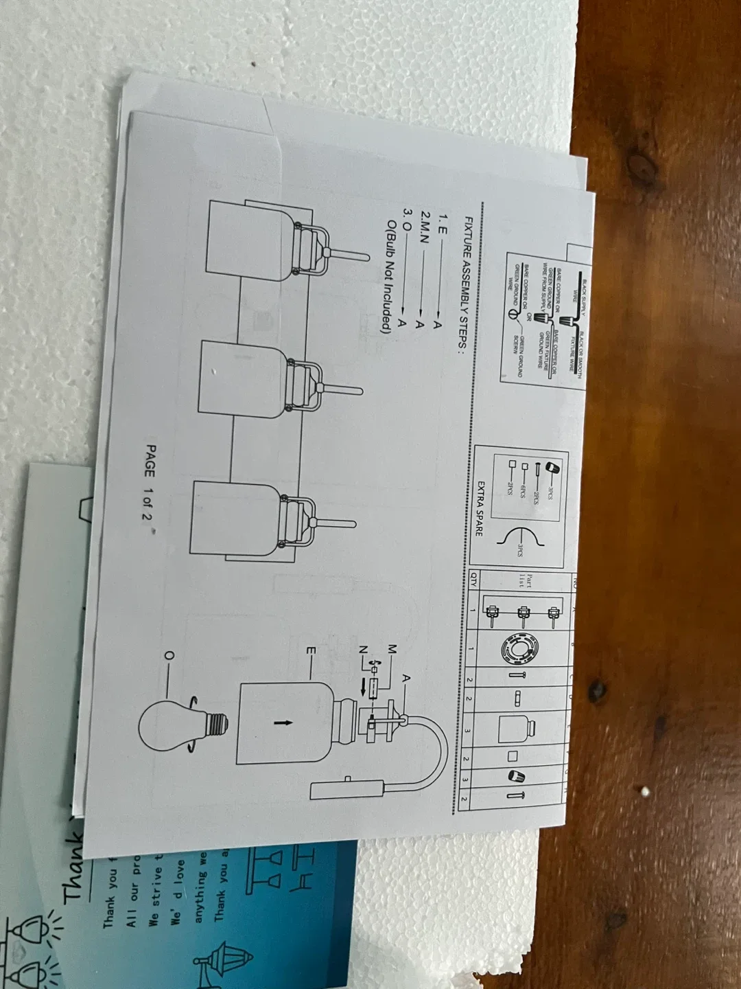 Luende Matte Black 3-Light Vanity Light - New in Box! image indicator(4)