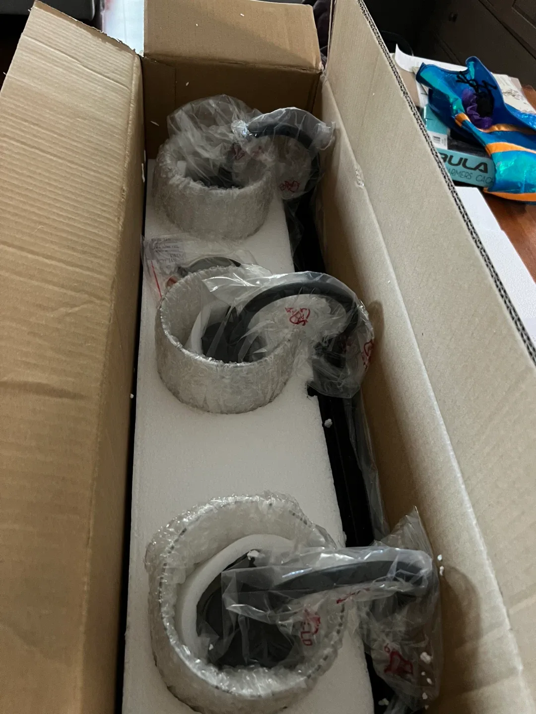 Luende Matte Black 3-Light Vanity Light - New in Box! image indicator(6)