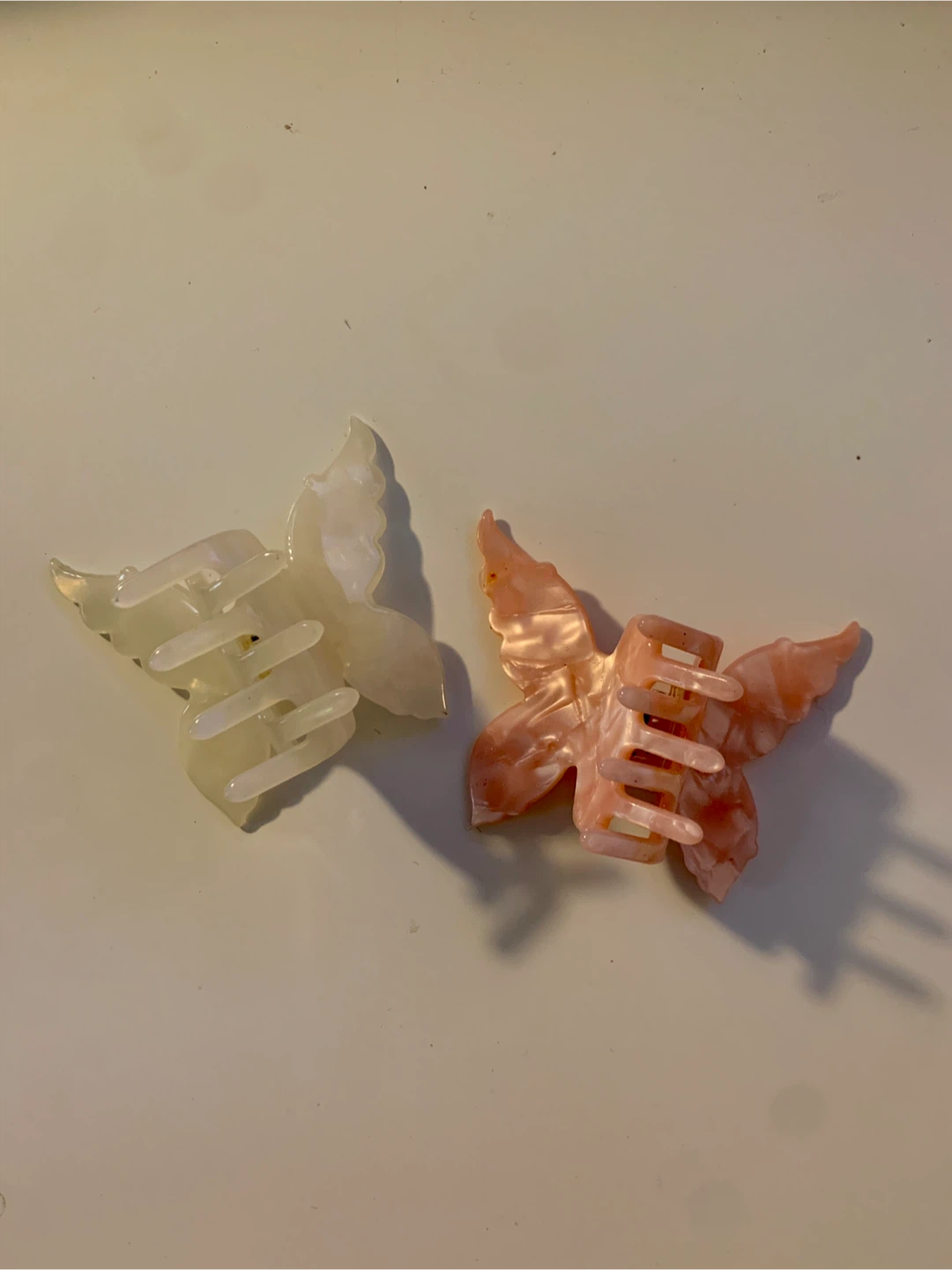 Butterfly Hair Claw Clips - Set of 2 - photo 2