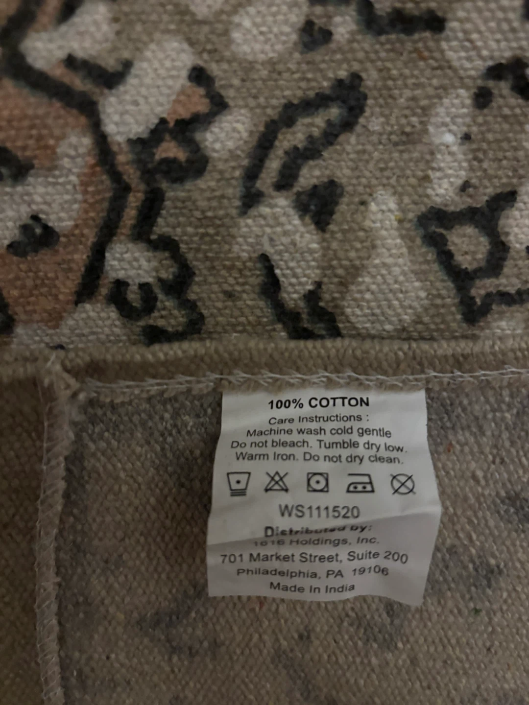 Room Room Cotton Printed Rug 3' x 5' - photo 2