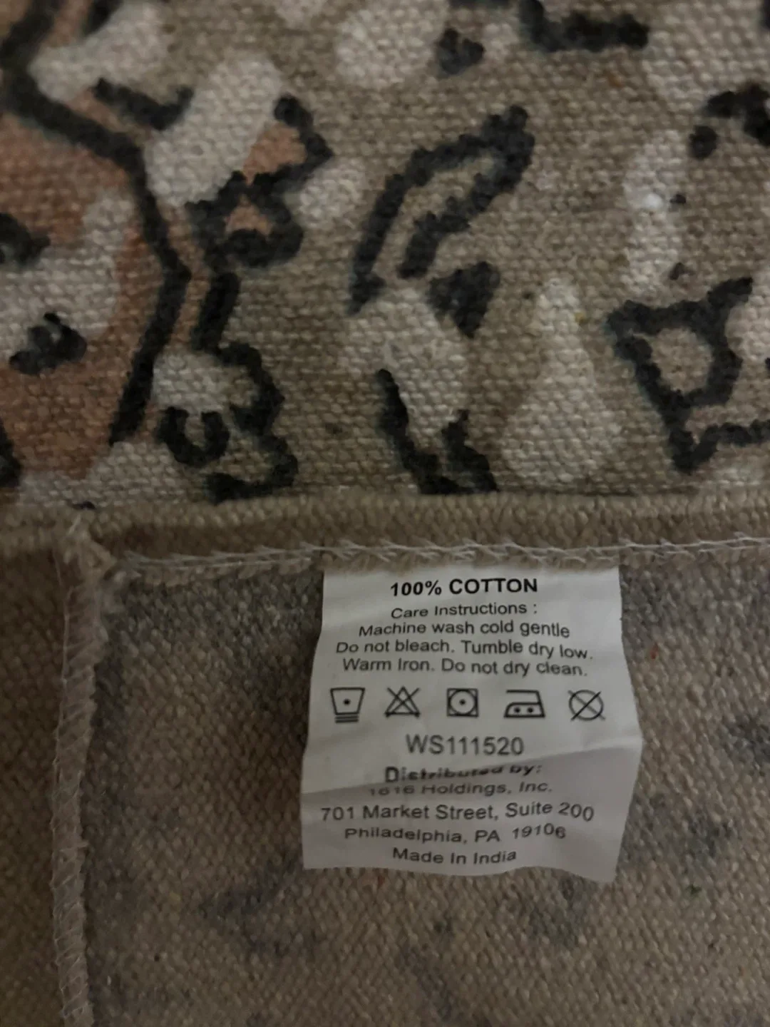 Room Room Cotton Printed Rug 3' x 5' image indicator(2)