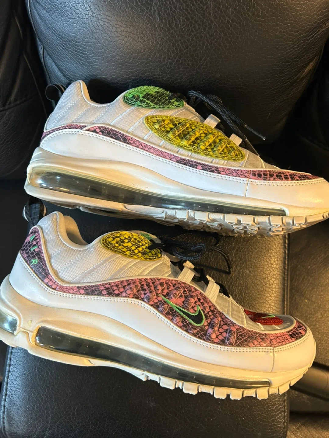 Nike Air Max 98 White/Multi Sneakers image indicator(8)