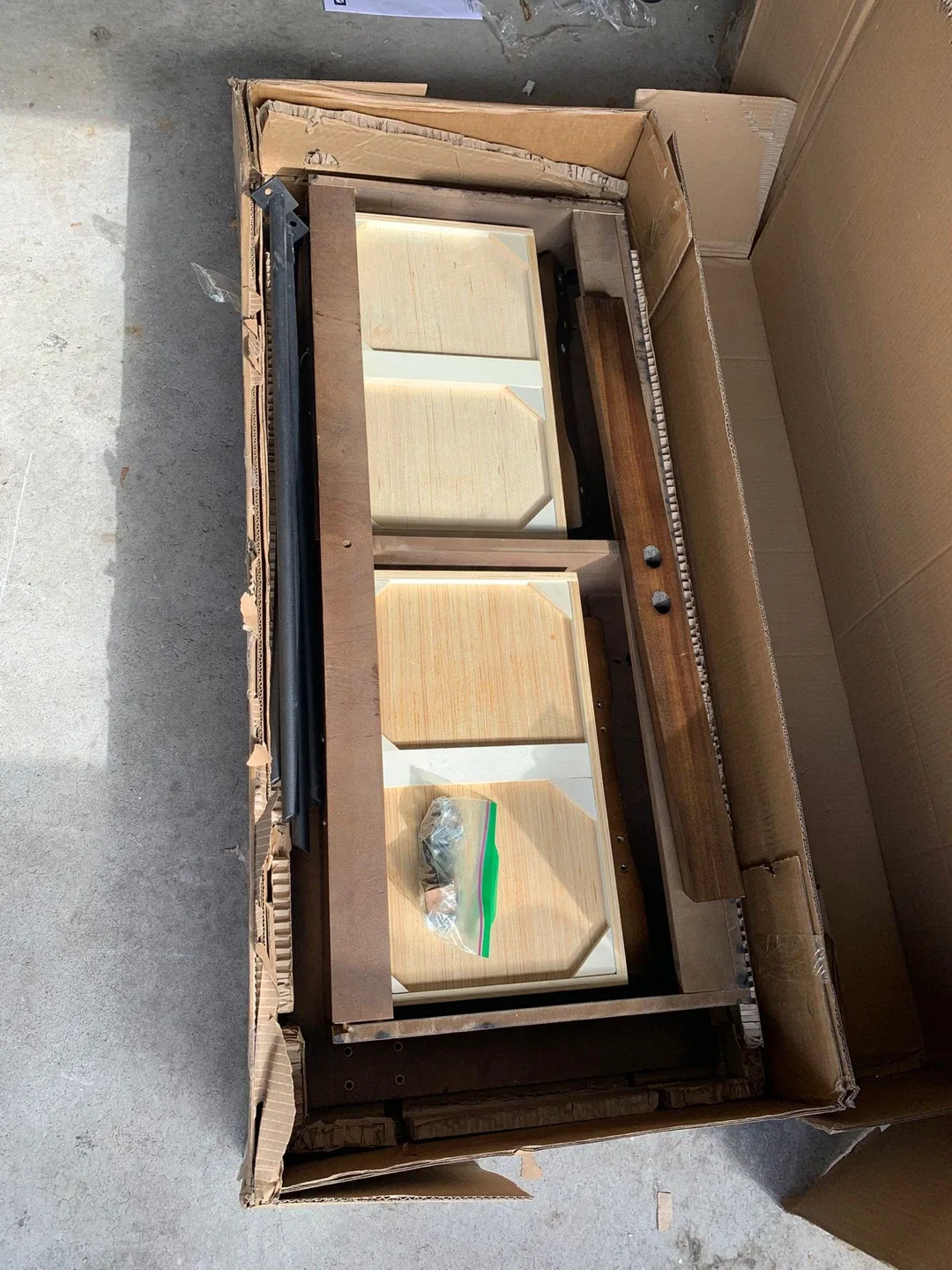 Elgin Modern Console Table - Brown Finish image indicator(6)