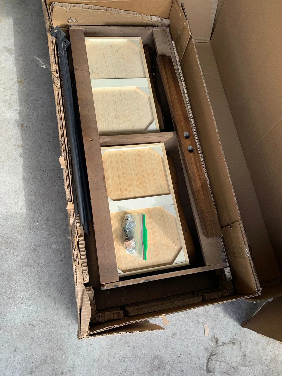 Elgin Modern Console Table - Brown Finish image indicator(5)