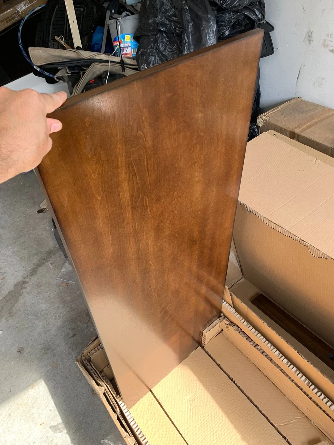 Elgin Modern Console Table - Brown Finish image indicator(8)