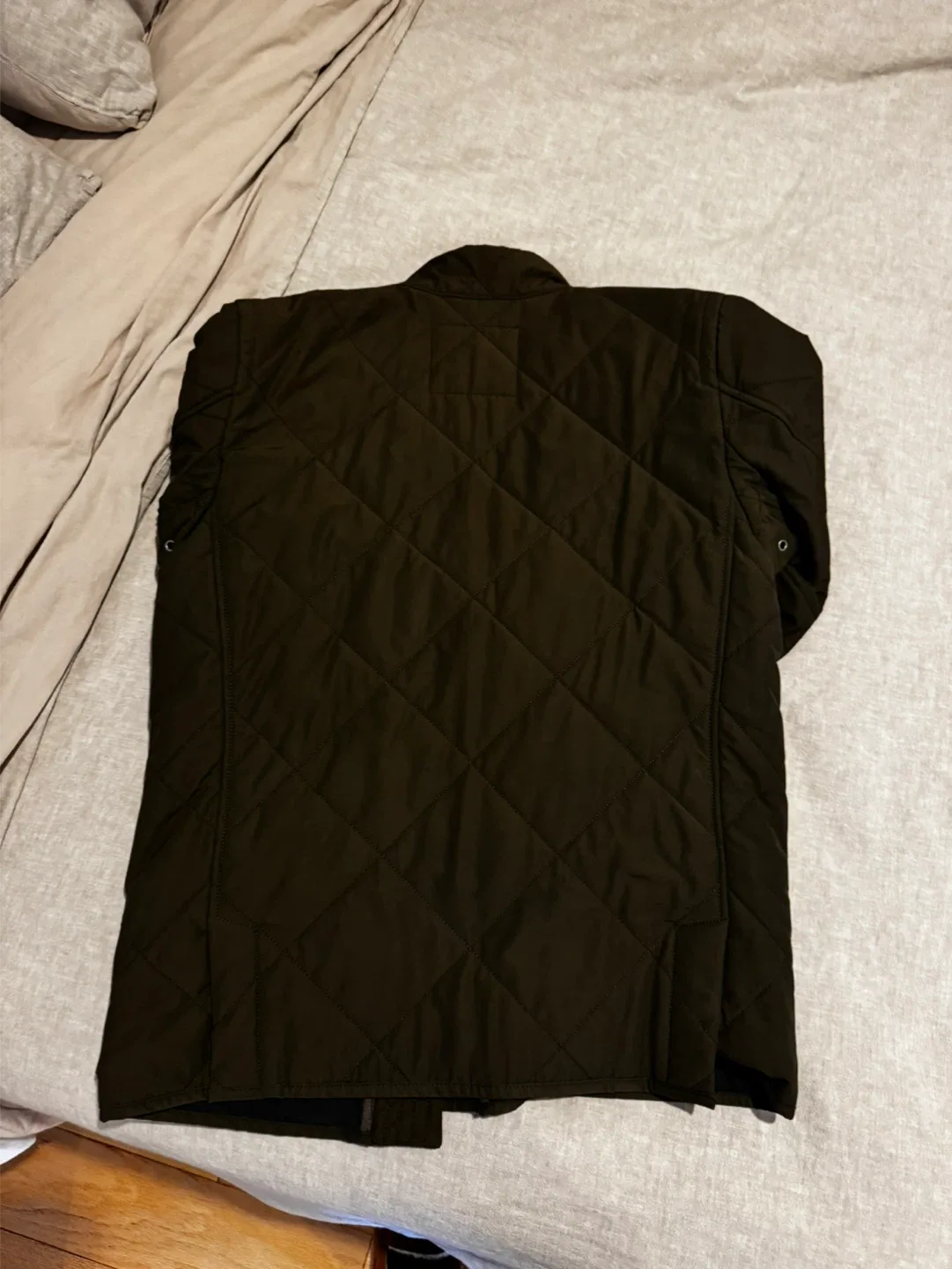J.Crew Sussex Quilted Jacket, Olive image indicator(4)