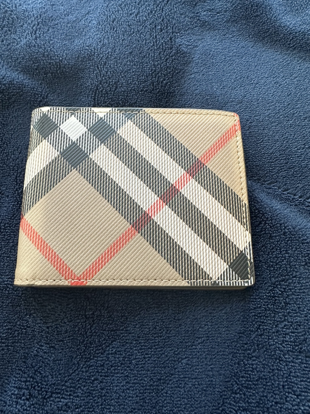 Burberry Hipfold Wallet - Sand Colour