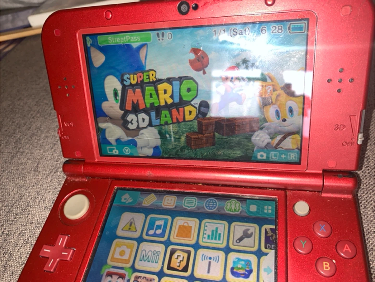 Nintendo 3DS Super Mario 3D Land Game - photo 3