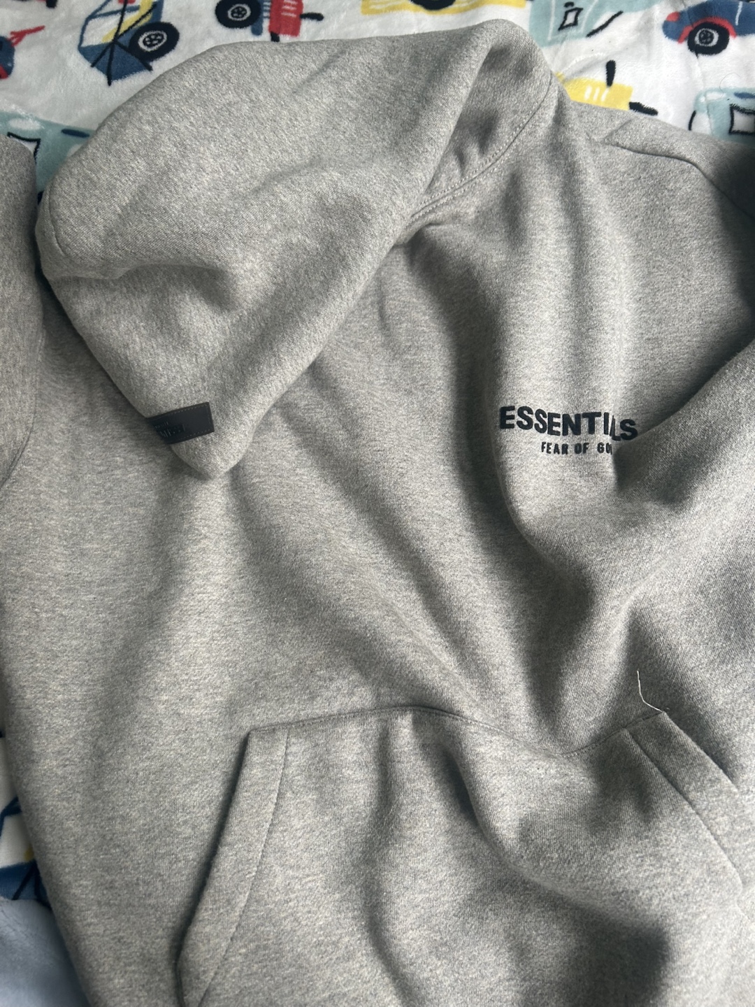 Essentials Fear of God Grey Hoodie - photo 2