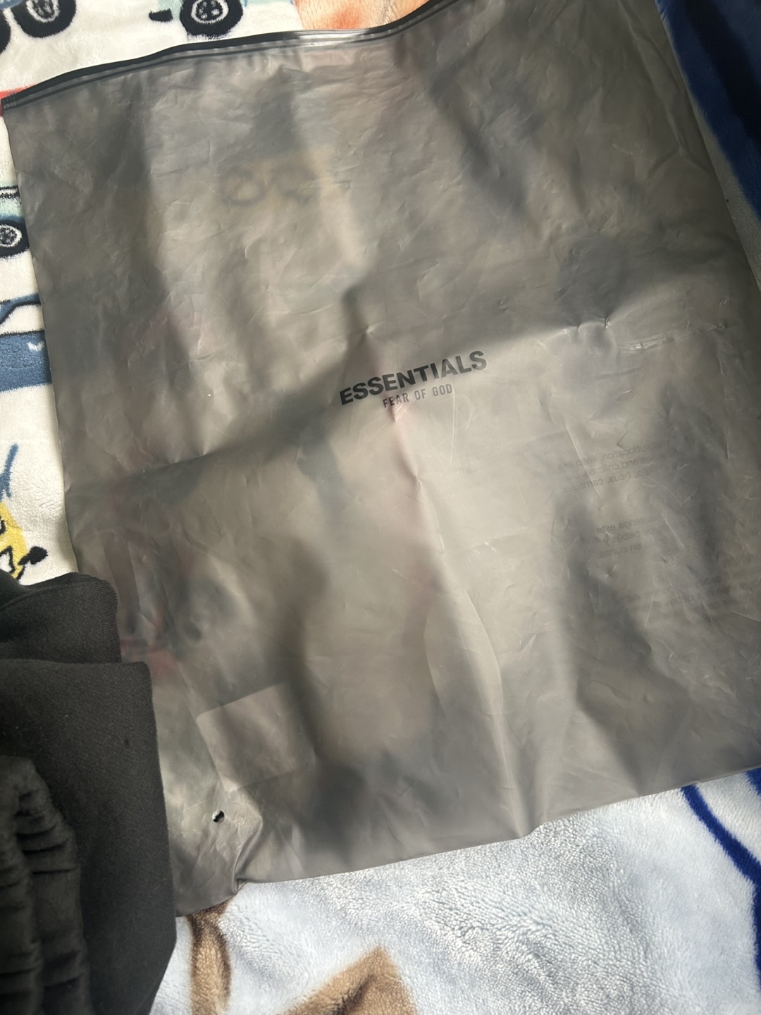 Essentials Fear of God Black Sweatpants - photo 2