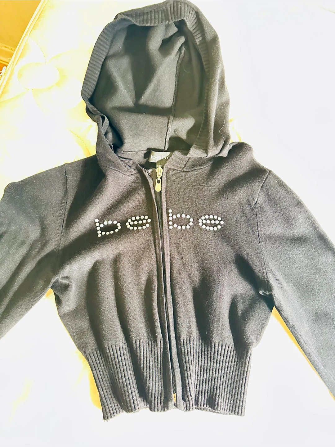 Bebe Zip-Up Hoodie - photo 4