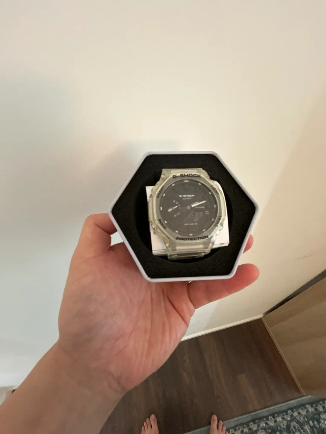 G-Shock GA2100SKE-7A - Clear "Casioak" - MINT thumbnail