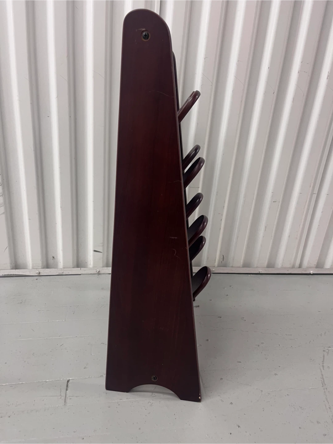 Indoor Slippers Rack - Dark Wood - photo 2