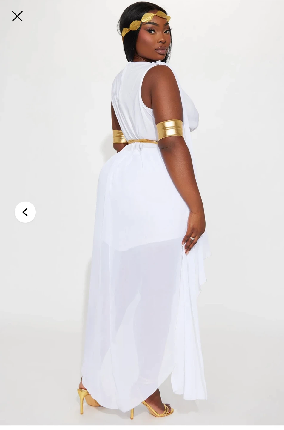 Brand new Halloween  Goddess Of Love Costume - White - photo 2