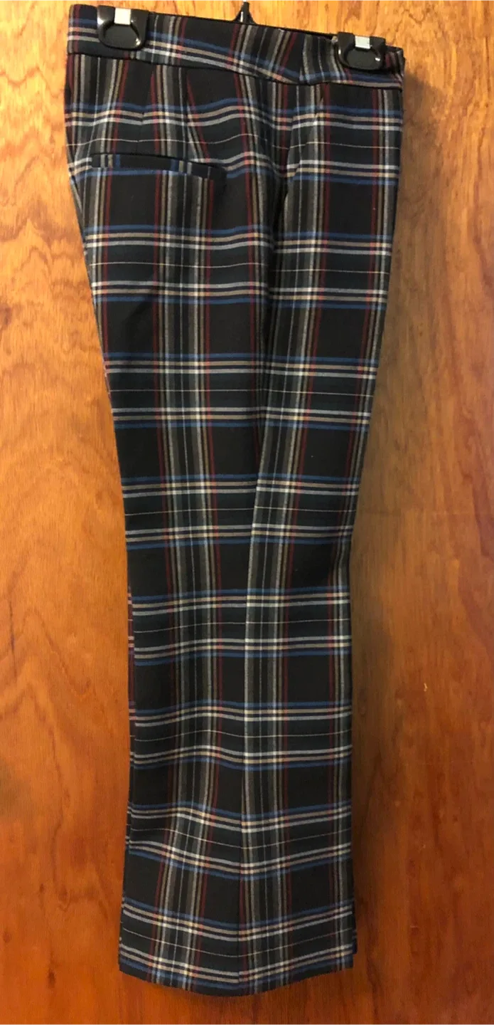 Zara Woman Plaid Pants US Size 4 image indicator(2)