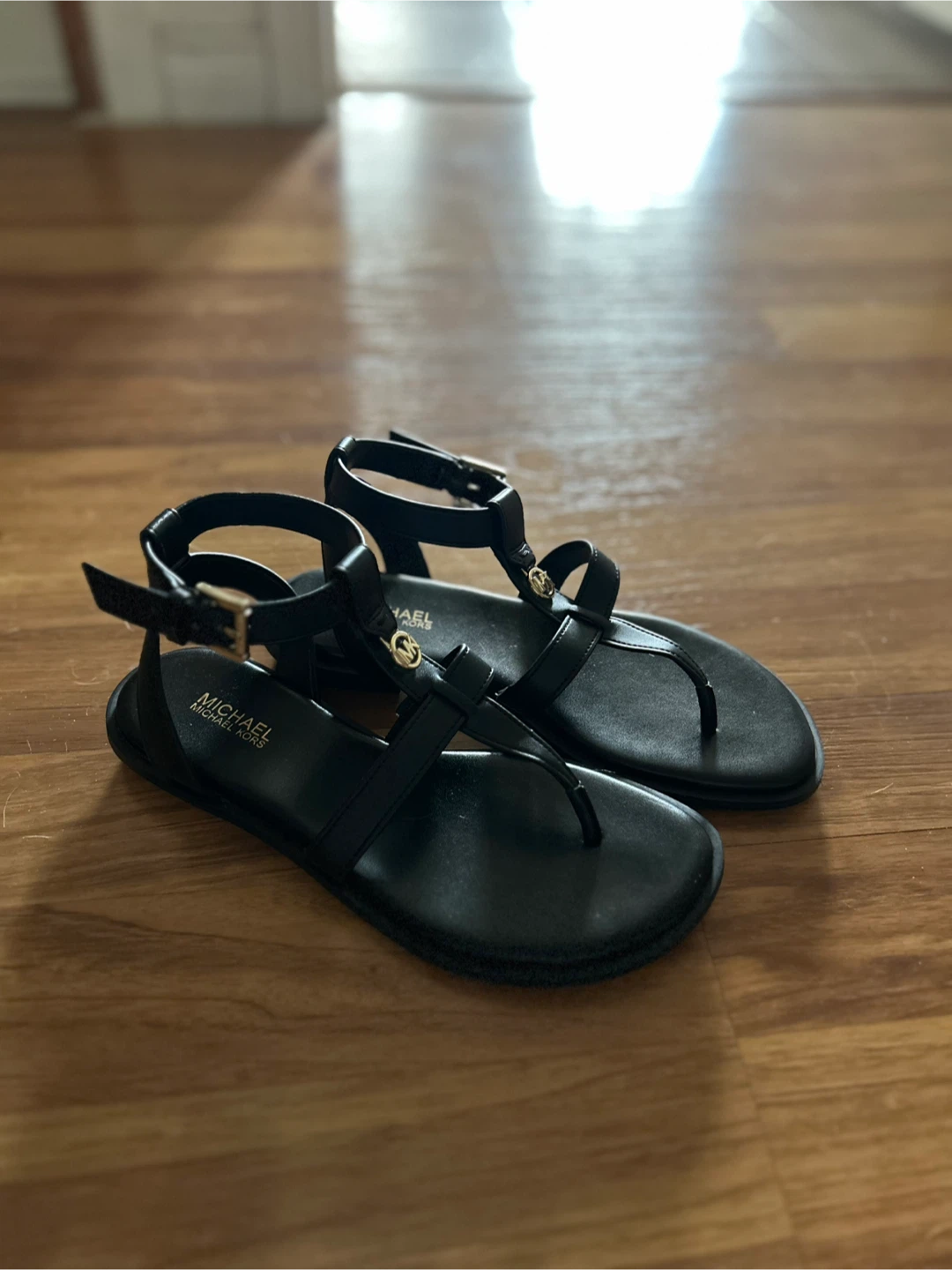 Michael Kors Black Sandals Size 5M
