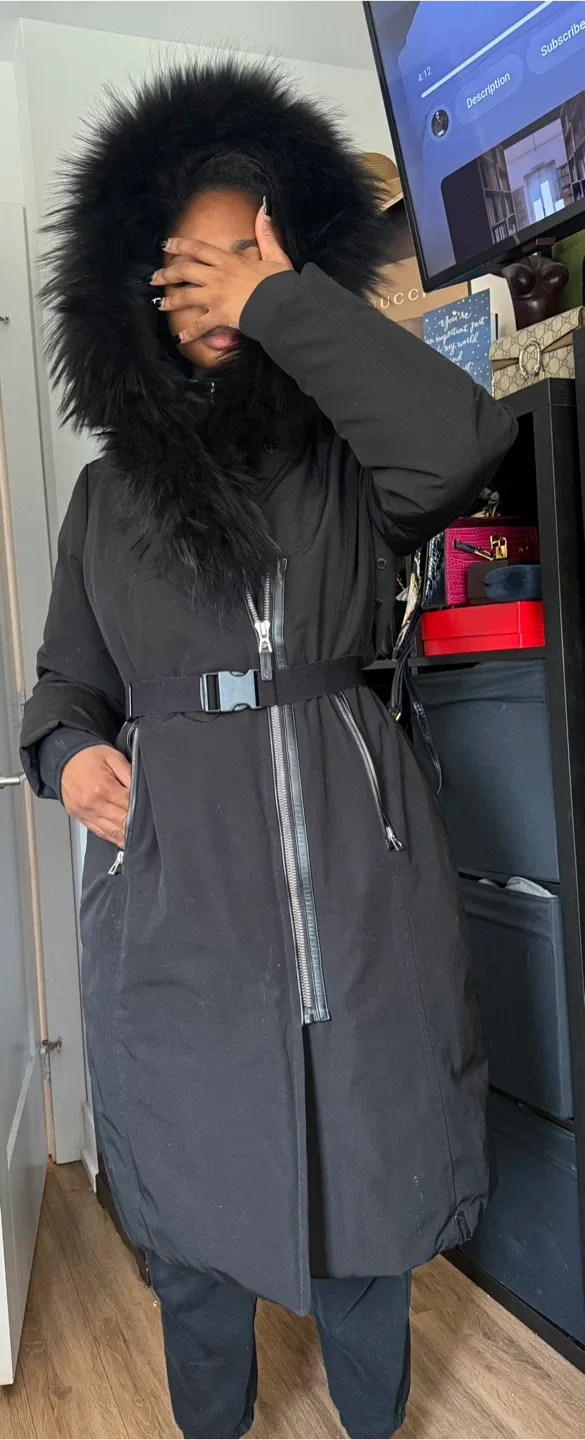 Rudsak Black Winter Coat image indicator(6)