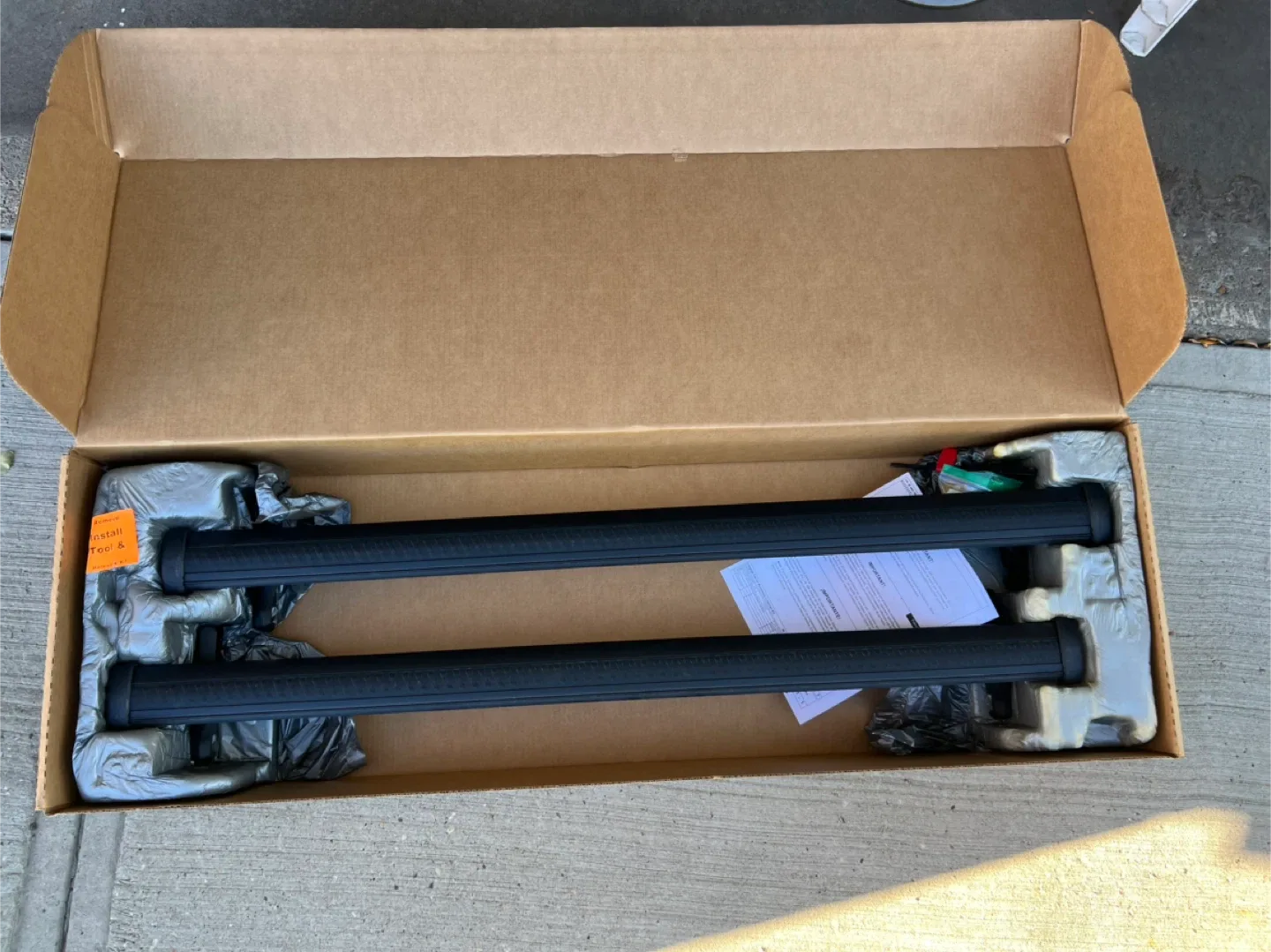 GM Motors Luggage Carrier Accessory Crossrail Kit