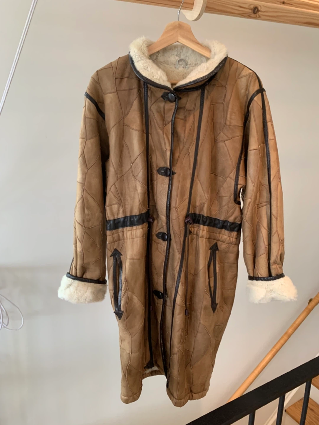 Vintage Shearling Coat - photo 3